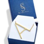 Price drop! 14K Gold Plated XL Initial Necklace only $13.48! Thumbnail