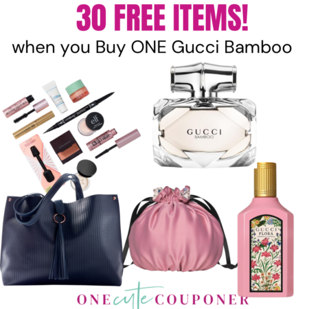 30 FREE Beauty Items! Including FREE GUCCI! Thumbnail