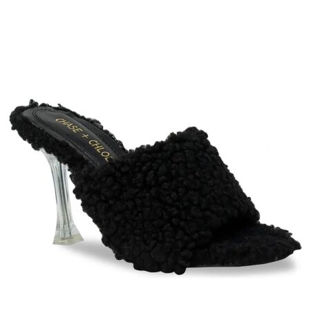 Price drop ! Echo Faux Shearling Clear Heel Sandal $13.48 (was $59.99) Thumbnail