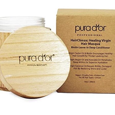 PRICE DROP! PURA D’OR Biotin Healing Hair Masque (10oz) – Deep Conditioning Leave-In Treatment Only $5.99! (was $14.99) Thumbnail