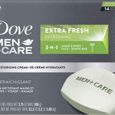 Get 40% off Dove Men+Care Bar 3 in 1 Cleanser for Body, Face, and Shaving Thumbnail
