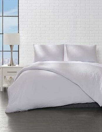 89% OFF! Microfiber Duvet Cover Set – SilverONLY $9.99! (was $89) Thumbnail