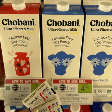 Chobani Ultra Filtered Milk Only .49 cent at Publix Thumbnail