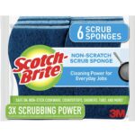 PRICE DROP! 6 Pack! Scotch-Brite Non-Scratch Scrub Sponges, ONLY $5.43! Thumbnail