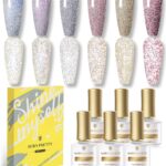 6pc Reflective Glitter Gel Polish ONLY $12! Thumbnail