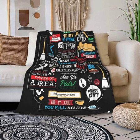 70% OFF Friends Flannel Throw Blanket for Sofa ONLY $14.10! (Was $46.99)<br> Thumbnail