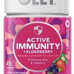 Olly Gummy Active Immunity+Elderberry, 45 Gummies (1 Pack), Berry Flavor $6.52! Thumbnail