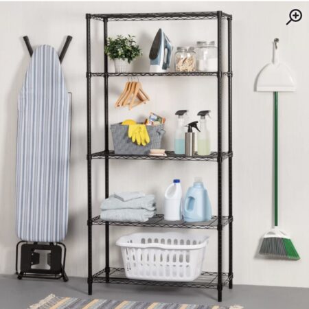 78% OFF! 72″ H x 36″ W x 14″ Wire Shelving Unit, ONLY $38! (was $177) Thumbnail