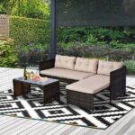 Swingle Wicker/Rattan 3 – Person Seating Group with Cushions ONLY $289! Thumbnail