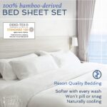 🔥100% Bamboo Sheets – Sheets and Pillowcases Set – Cooling, 4-Piece Bedding Sets (51% OFF!) 7 colors available Thumbnail