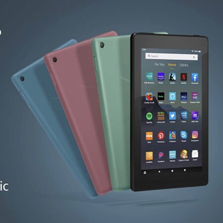 Fire 7 tablet, 7″ display, 16 GB, latest model (2019 release), Black ONLY $39 (was $49) Thumbnail