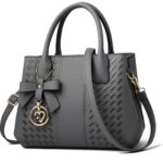 Leather Top Handle Satchel ONLY $22! (was $49) Thumbnail
