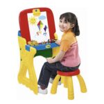 Crayola Play ‘N Fold 2-in-1 Art Studio Easel Desk With Stool & Storage ONLY $24! (was $49) Thumbnail