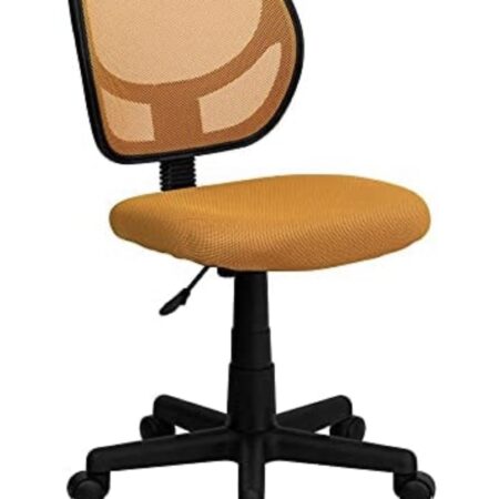 PRICE DROP! Low Back Orange Mesh Swivel Task Office Chair ONLY $65! (was $120) Thumbnail