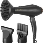 ONLY $23! Hair Dryer Blow Dryer with Diffuser Brush Comb Attachments Thumbnail