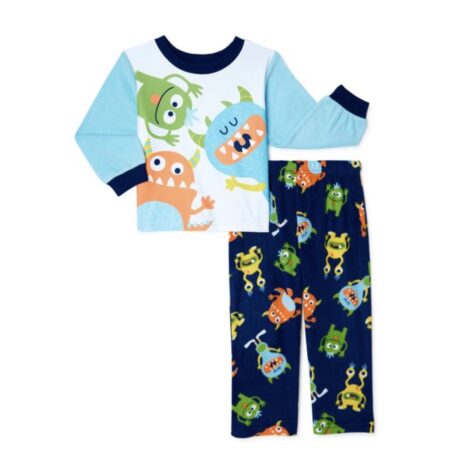 ONLY $6! PJ & Me Baby Boy & Toddler Boy 2-Piece Long Sleeve Long Pant Pajama Set 12M-5T Thumbnail