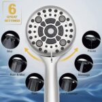 6 Functions High Pressure Handheld Shower Head ONLY $11.99! Thumbnail