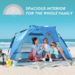 Pop Up Beach Tent for 4 Person – Easy Setup ONLY $50! (was $90) Thumbnail