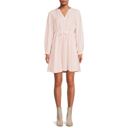 Women’s Long Sleeve Peasant Dress ONLY $12! Thumbnail