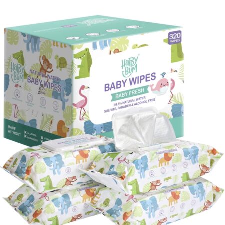 PRICE DROP! 320 Wipes ONLY $9.99! Sensitive Hypoallergenic, Unscented, (320 Wipes Total) Thumbnail