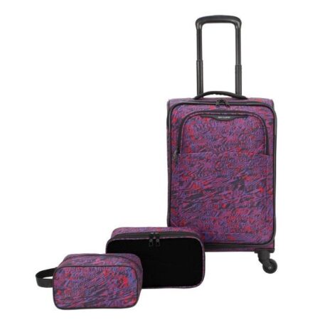 HOT DEAL! ONLY $24! Softside Spinner 3pc Luggage Set! Thumbnail