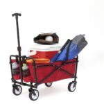 Compact Outdoor Folding Utility Wagon ONLY $49! Thumbnail