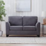 Price Drop! Gap Home Curved Arm Upholstered Loveseat! ONLY $319 (was $599) Thumbnail