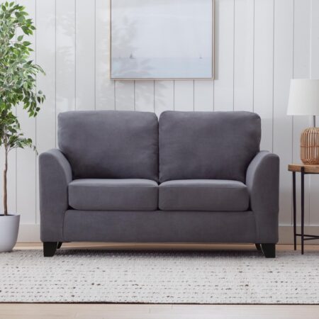 Price Drop! Gap Home Curved Arm Upholstered Loveseat! ONLY $319 (was $599) Thumbnail