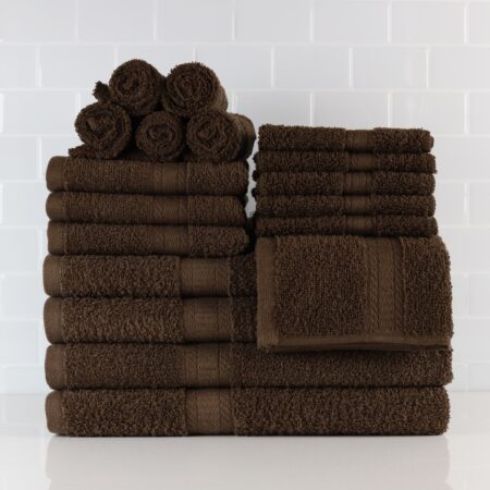 WOW! ONLY $22! Solid 18-Piece Bath Towel Set! Thumbnail
