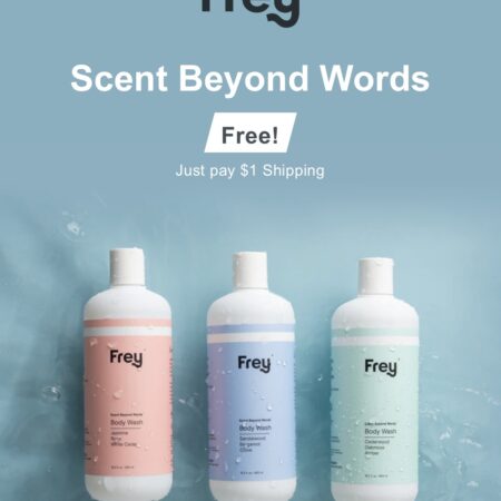 WOW! FREE FREY BODY WASH! No purchase required! Thumbnail