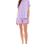 Women’s 3-Pc. T-Shirt, Jogger Pants & Shorts Pajama Set ONLY $9.99! Thumbnail