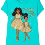 Hot deal! Girls Sparkle Graphic Tee ONLY $3.99! Thumbnail