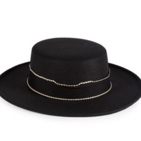 Marcus Adler Embellished Boater Hat ONLY $15! (was $68) Thumbnail