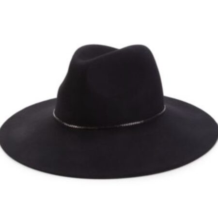 Chain-Embellished Wool Fedora ONLY $15! (was $39) Thumbnail