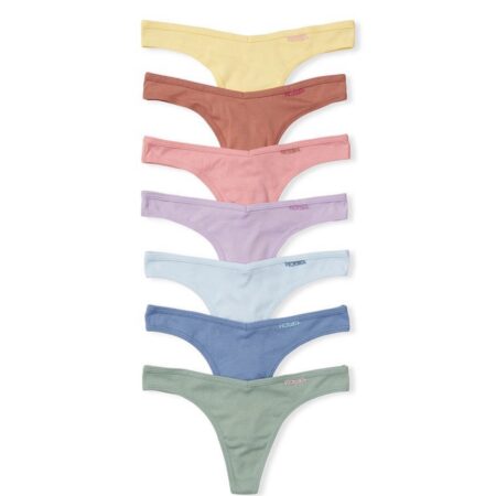 Victoria’s Secret 7-Pack Cotton Thong Panties ONLY $19.99! Thumbnail