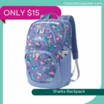 Big Kids Shark Backpack ONLY $15! Thumbnail