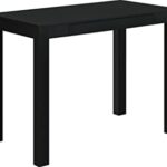Black Parsons Desk with Drawer $40! Thumbnail