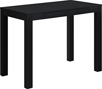 Black Parsons Desk with Drawer $40! Thumbnail