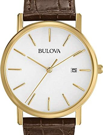 Bulova Men’s Classic Leather Watch only $94.99 (was $275)! Thumbnail
