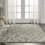 Bohemian Floral Ivory Rug only $68.25 (was $119)! Thumbnail