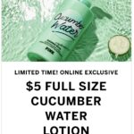 Today Only! Victorias Secret Cucumber Water lotion ONLY $5! (was $17.99) Thumbnail