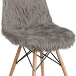Shaggy Dog Charcoal Grey Accent Chair $71.25 (was $311)! Thumbnail