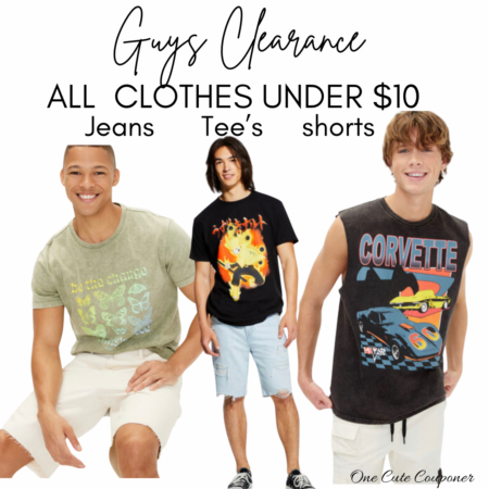 HUGE Guys Clearance! Everything UNDER $10! Thumbnail