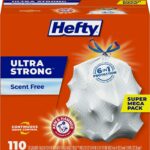 HOT DEAL!! Hefty Ultra Trash Bags 13 Gallon, 110 Count NOW ONLY $10! (was $20) Thumbnail