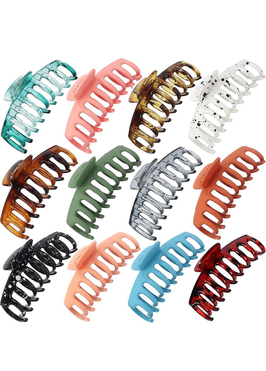 PRICE DROP! 12pc Hair Claw Clips ONLY $6.99! - One Cute Couponer