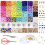 HUGE Clay Beads Set with 28 colors only $10.99!<br> Thumbnail