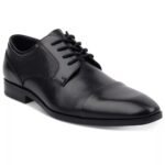 Alfani Men’s Faux-Leather Lace-Up Cap-Toe Dress Shoes SALE $23! (was $59) Thumbnail