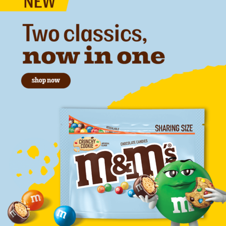 FREE! Get a free sample of M&Ms crunchy cookie! Thumbnail