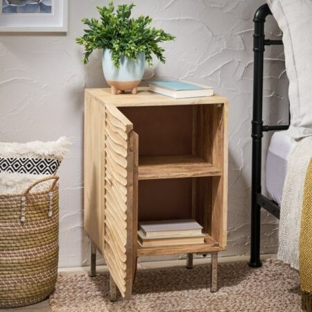 Price drop! Wood & Iron Side Table only $175! Thumbnail