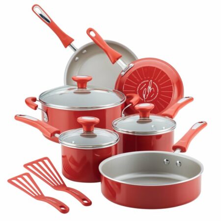 Rachel Ray 11pc Cookware Set only $96.98 Thumbnail